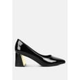 thumbnail image 1 of Zaila Metallic Accent Block Heel Pumps, 1 of 9