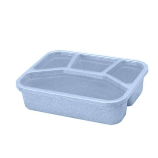 222x192mm PP 4 Compartment Food Tray , Disposable Take Out Food