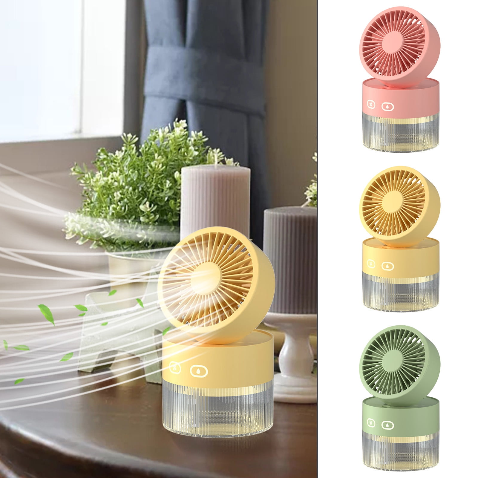 Zainafacai Fans 350Ml Mini Handheld Personal Portable Fan Usb Electric