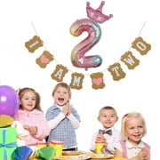 Zainafacai Home Decor Summer Party Hawaii Palm Tree Party Pineapple Film Balloons Decoration Set 16''