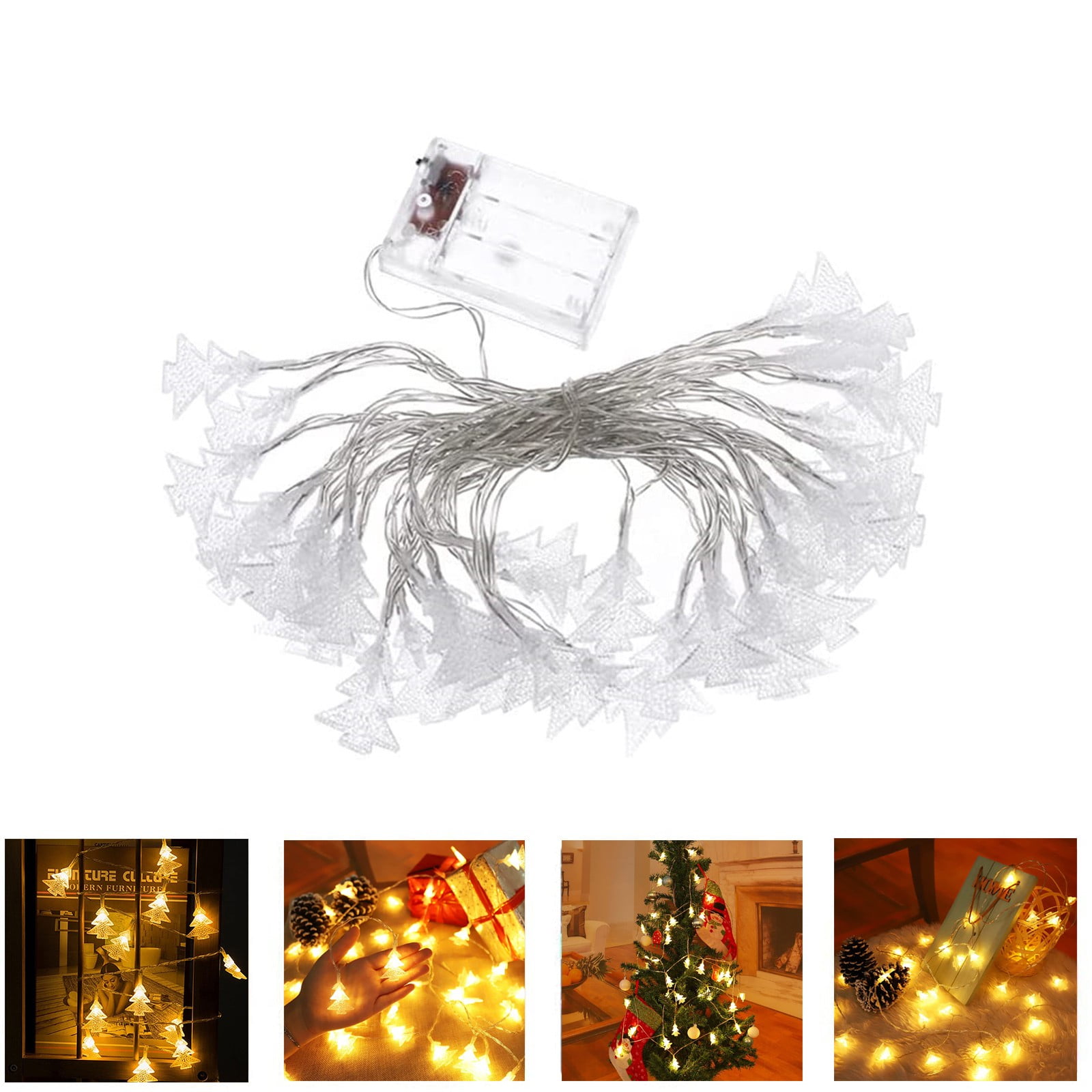 Zainafacai Led Lights for Bedroom Christmas Decorations, 2 Patterns ...