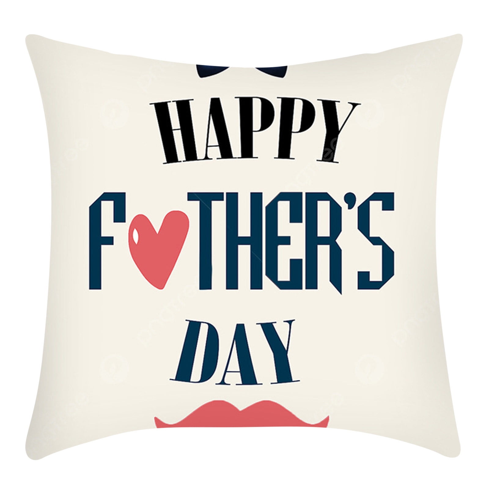 Zainafacai Throw Pillows for Couch Father's Day Printed Linen Pillow