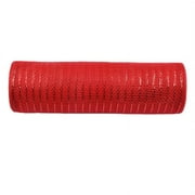 Zainafacai Tools Poly Mesh Ribbon with Metallic Foil Each Roll for Wreaths Swags Bows Wrapping and Decorating