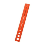 Zainafacai Tools for Kids Student Soft Bendable Ruler Flexible Plastic Ruler Inch and Centimeter Ruler Solid Color Suitable for School Home Office