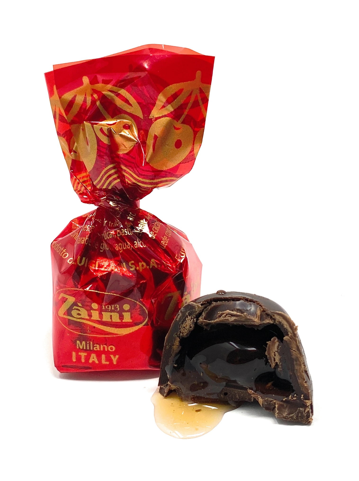 Zaini, Dark Chocolate Pralines w/ Cherri In Liqr (Boeri) (2 Lbs)
