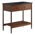 thumbnail image 1 of Zaire 36" Bathroom Vanity in Walnut Black, 1 of 10
