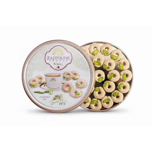 Zaitoune Shortbread Cookies (Ghraybeh), 250g