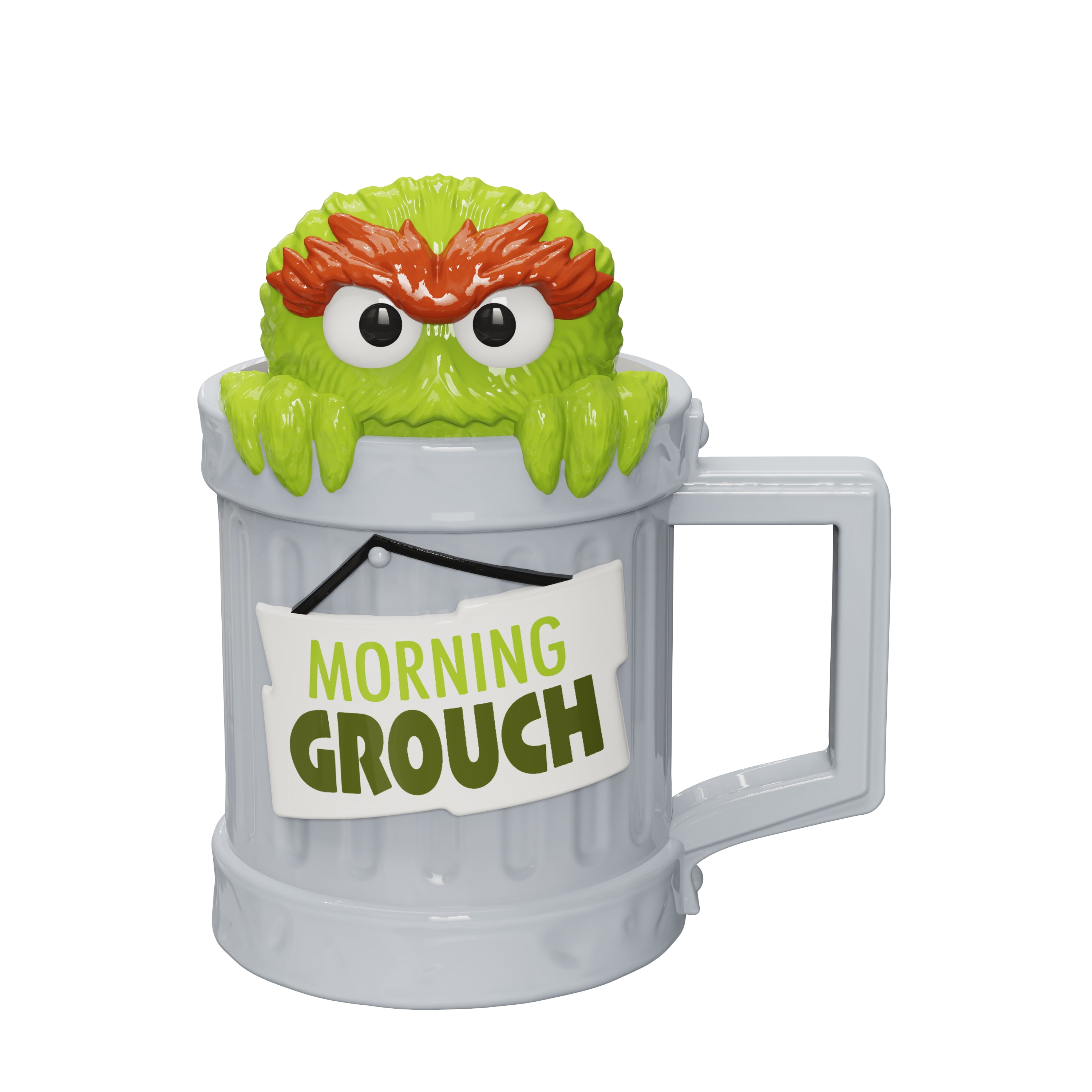 Zak Designs 11.5oz Oscar the Grouch Ceramic Sculpted Mug