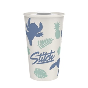 Zak Designs Stitch Java Twist Tumbler, 11oz Double Wall Ceramic Travel Mug