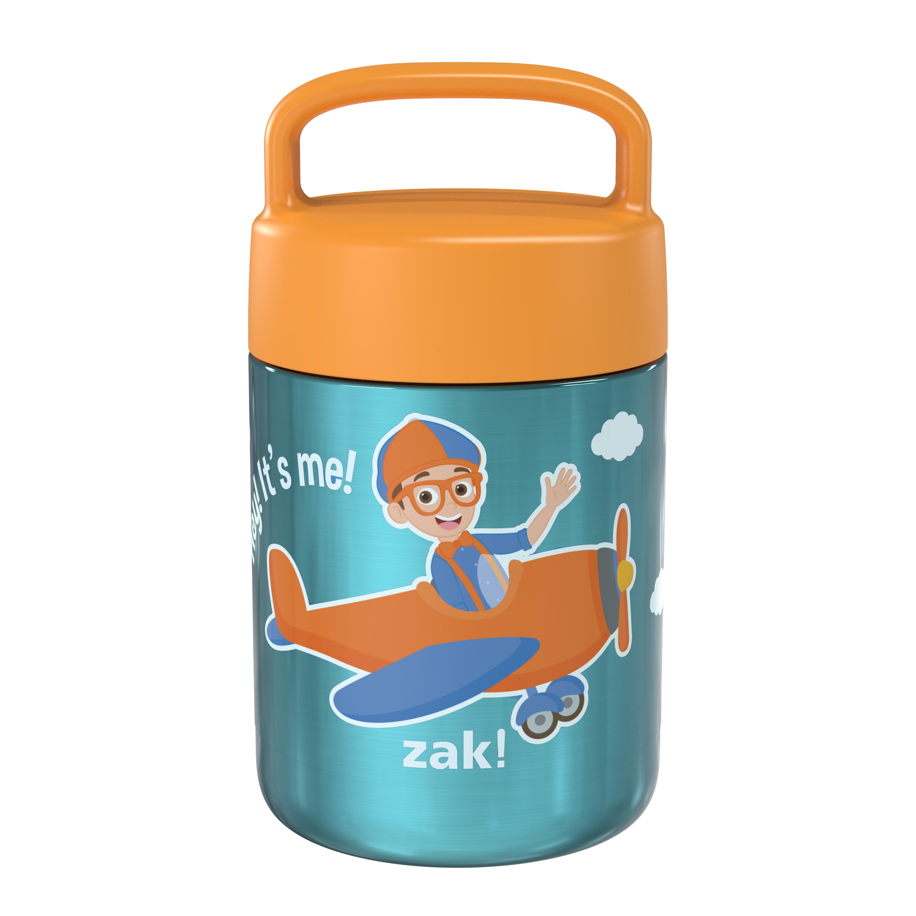Zak! Designs Happy Fruit Stainless Steel Double Walled Water