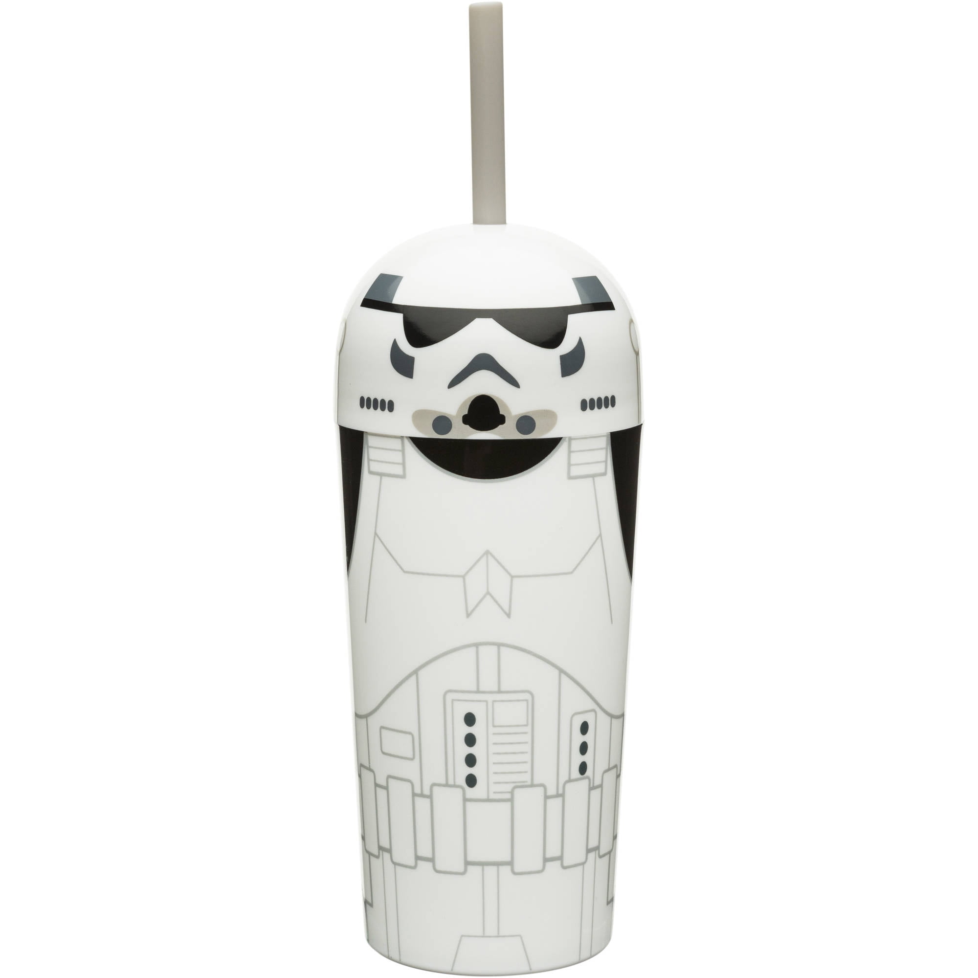 Zak! Designs 14.5 Ounce Star Wars Classic Stormtrooper Tumbler with Straw