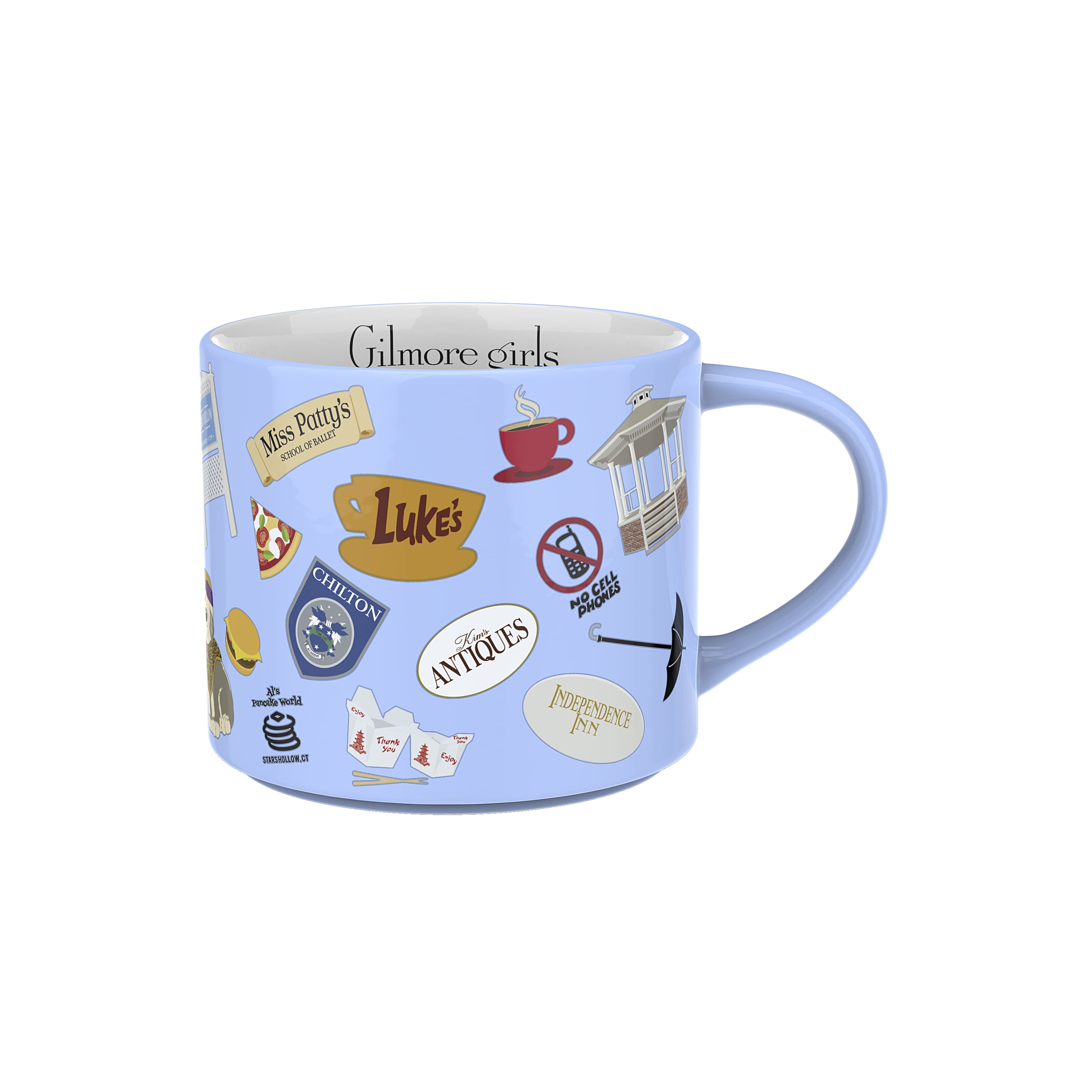 Zak Designs 15oz Modern Mug, Gilmore Girls