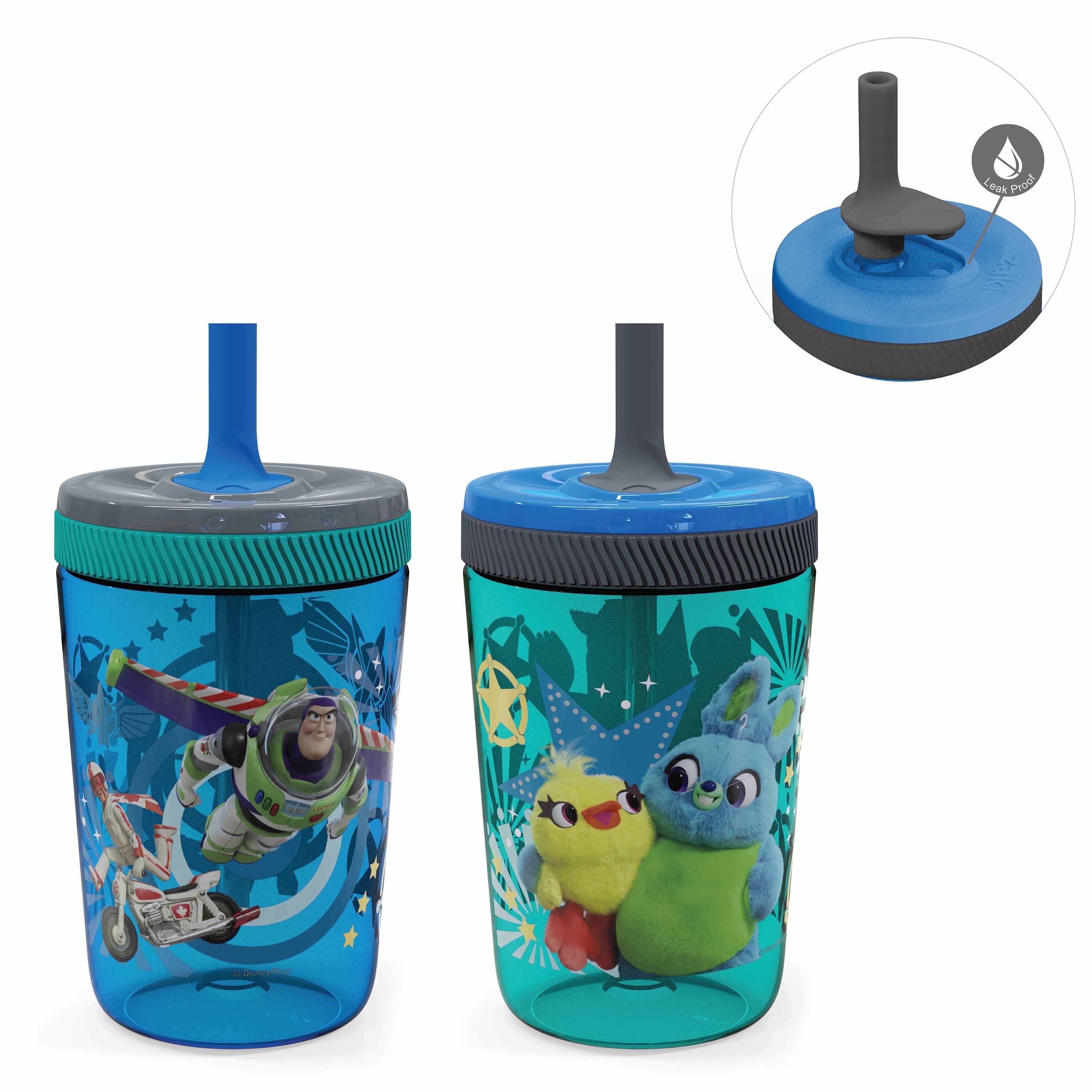 Zak Designs Toy Story Kelso Travel Straw Tumbler 15oz 2pk