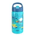thumbnail image 1 of Zak Designs 16oz Durable Plastic Siply Water Bottle with Flip Up Straw and Built-In Carry Handle, Construction, 1 of 10