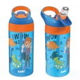 thumbnail image 1 of Zak Designs 17.5oz Blippi Kids Water Bottle with Spout Cover and Built-in Carrying Loop, Made of Durable Plastic, Leak-Proof Design for Travel (17.5 oz, Pack of 2), 1 of 11