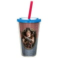 thumbnail image 1 of Zak! Designs 17 Ounce Wonder Woman Movie Double Walled Straw Tumbler, 1 of 3