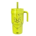 thumbnail image 1 of Zak Designs Grinch Kids Straw Cruiser Tumbler 18oz, Leakproof Stainless Steel, 1 of 5
