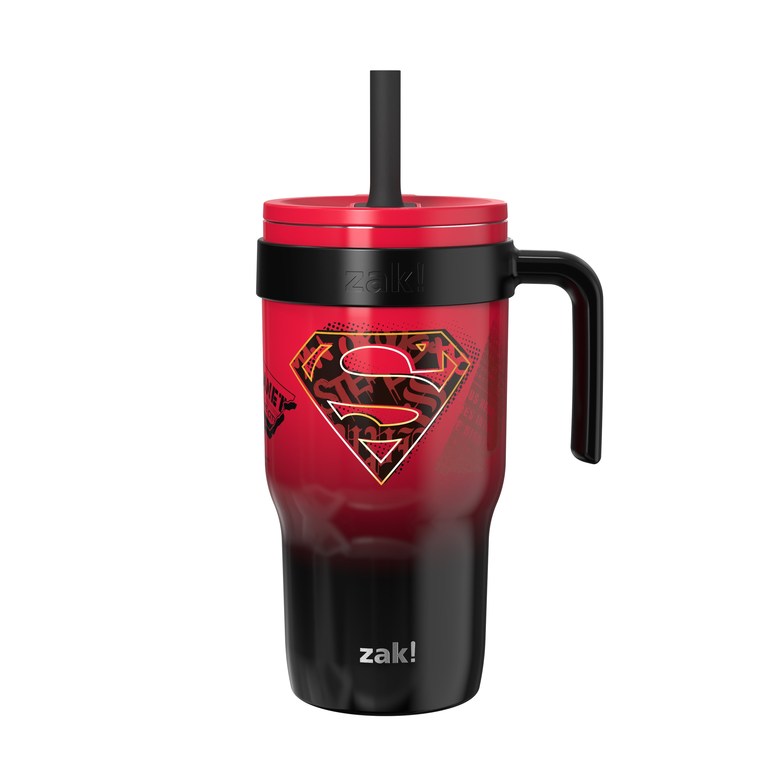 【やんすけ】★タグ付★極美品★TIB★キッズ…大人も★サイズ152cm★ Zak Designs 18oz TMNT Kids Straw Handle Tumbler, Stainless Steel