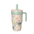 thumbnail image 1 of Zak Designs 10oz Jurassic Kids Handle Tumbler, Stainless Steel Tumbler with Soft Silicone Straw, Leak-Proof, Easy to Hold, 1 of 5