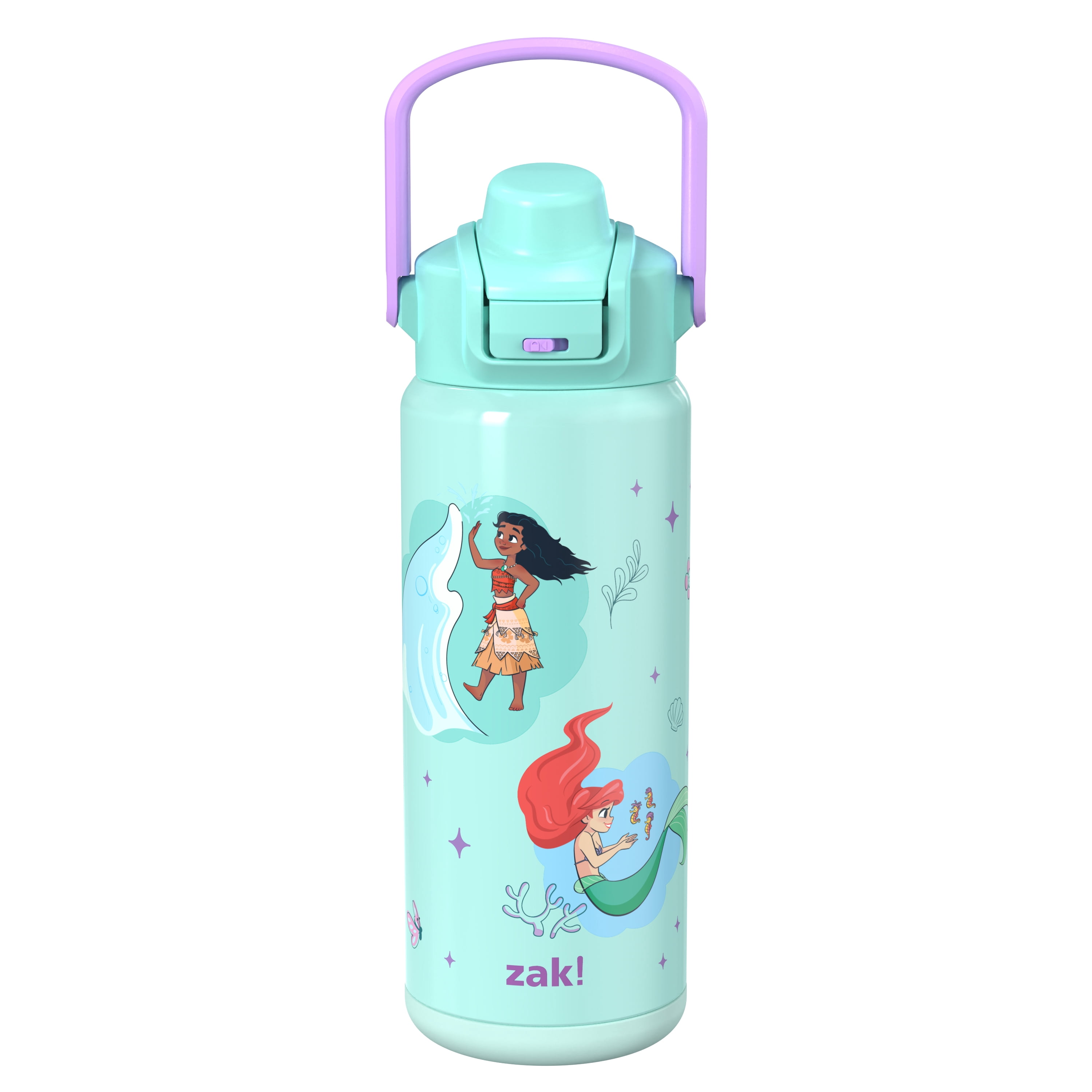Zak Designs 20oz Spiderman Stainless Steel Liberty Water Bottle