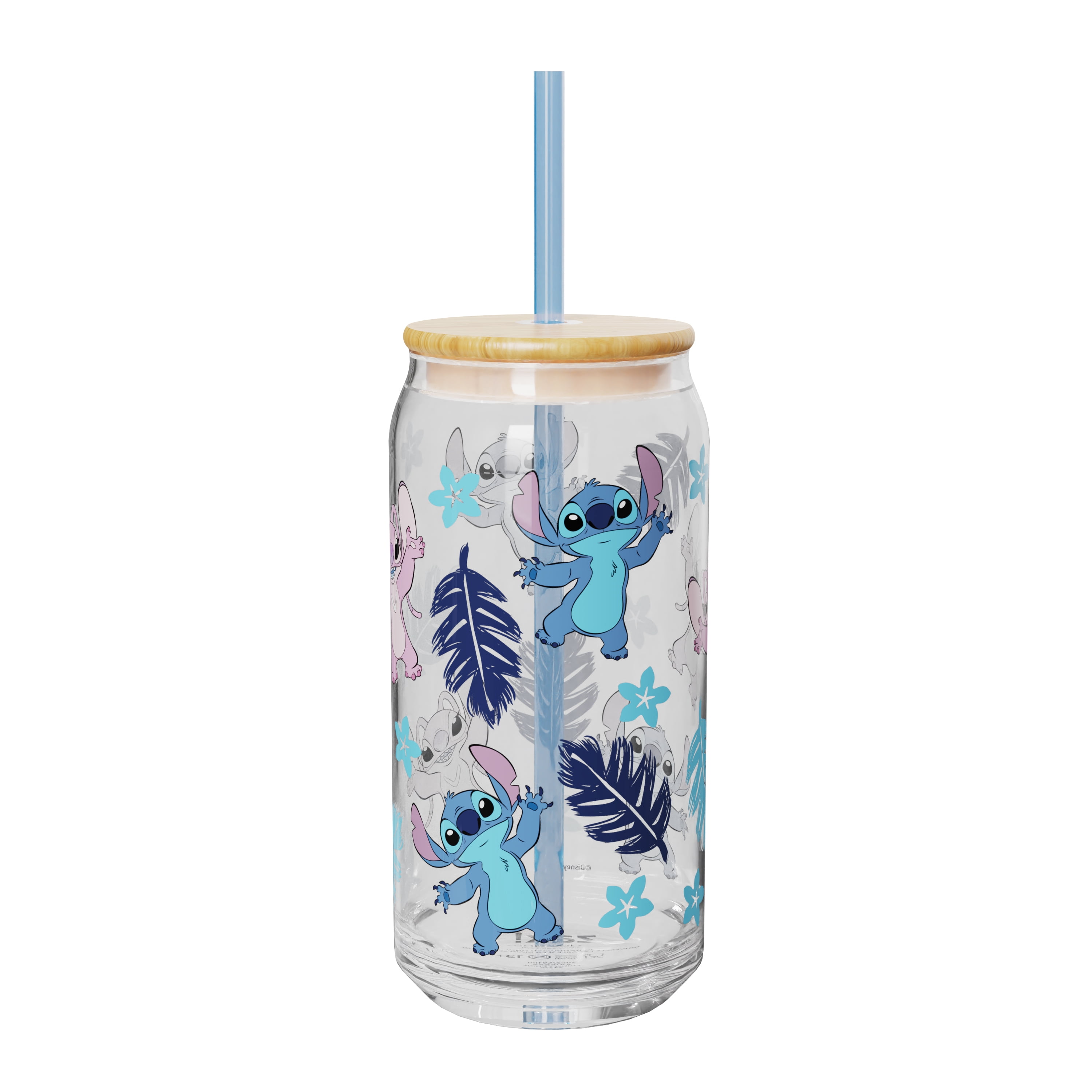 Zak Designs 20oz Stitch Glass Hadley Tumbler