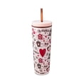 thumbnail image 1 of Zak Designs 23oz Nightmare Before Christmas Durable Plastic Bravo Tumbler with Straw, 1 of 5