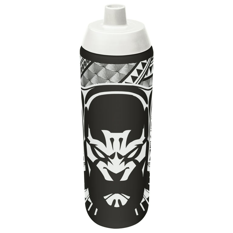 Marvel Black Panther King T'Challa Gig Water Bottle - WHITE