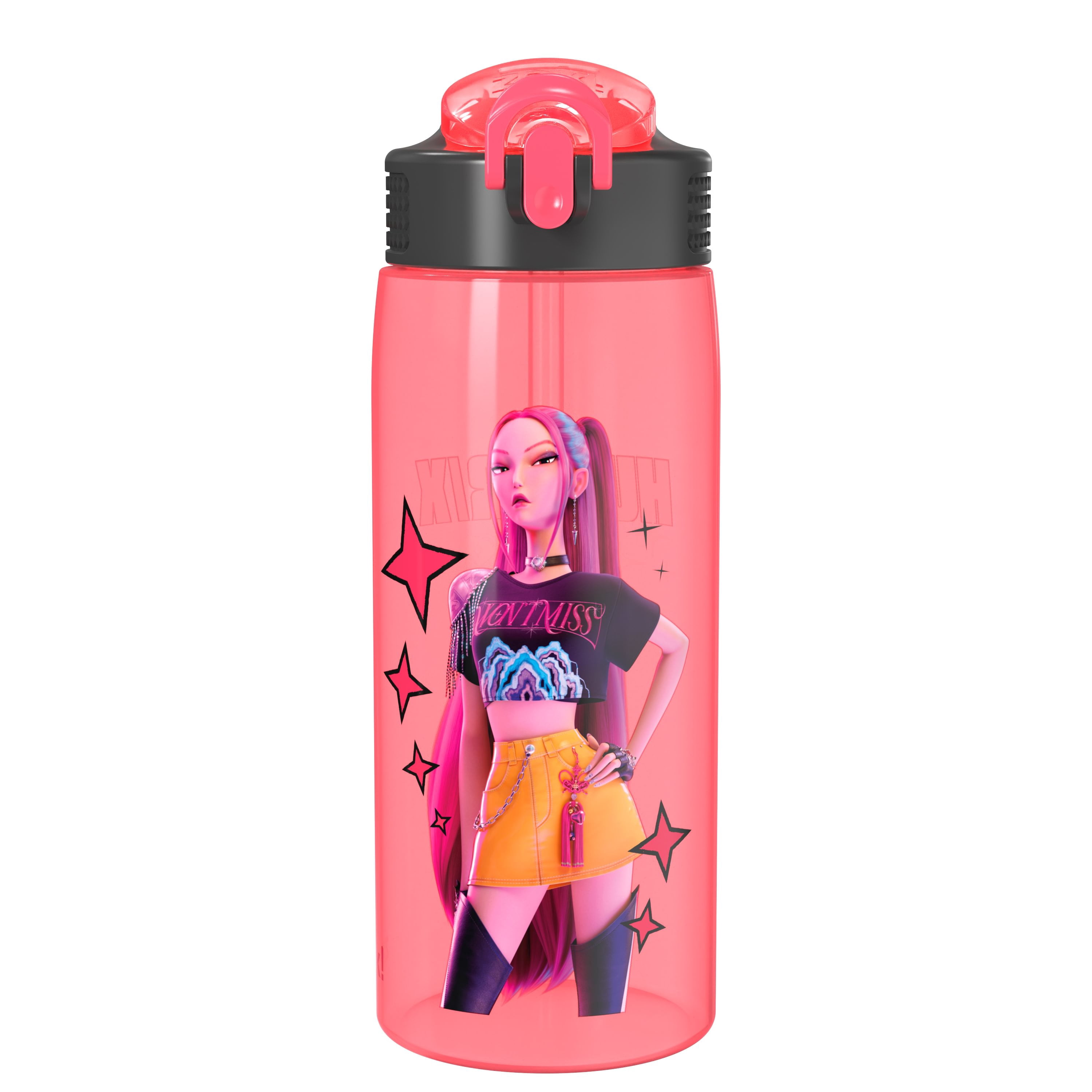 Zak Designs Red Mira 25oz Park Bottle with Leak-Proof Lid