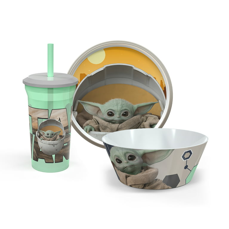 Star Wars The Child Baby Yoda 16 oz. Sports Tumbler with Lid and Straw