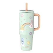 Zak Designs 30oz Care Bears Double Wall Stainless Steel Vaccuum Insulated Sutton Straw Tumbler