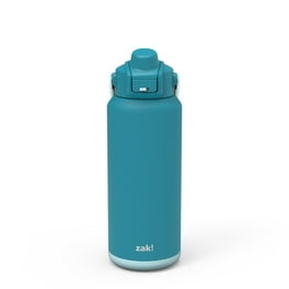 Mainstays 32 oz Blue Essence Solid Print Plastic Water Bottle with
