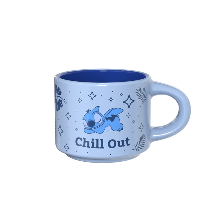 Zak Designs Ceramic Haven Mug, 3oz, Stitch Blue - Walmart.com