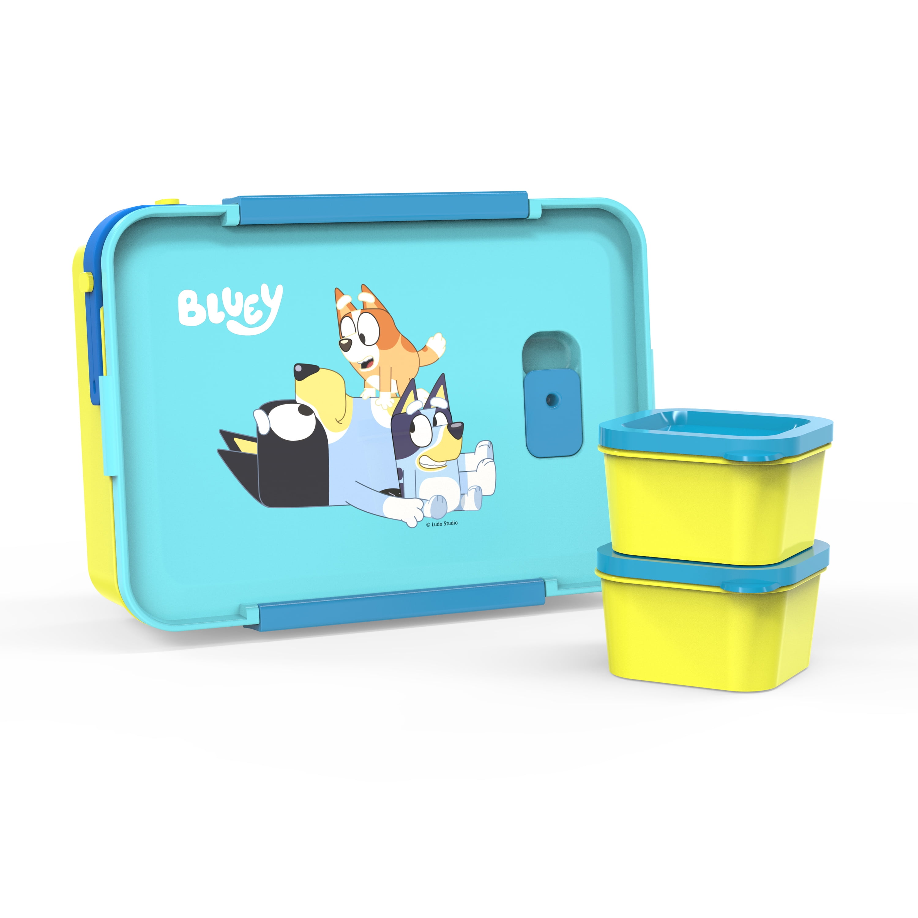 Zak Designs 3pc Kids Bento Box Set with Snack Containers and Secure