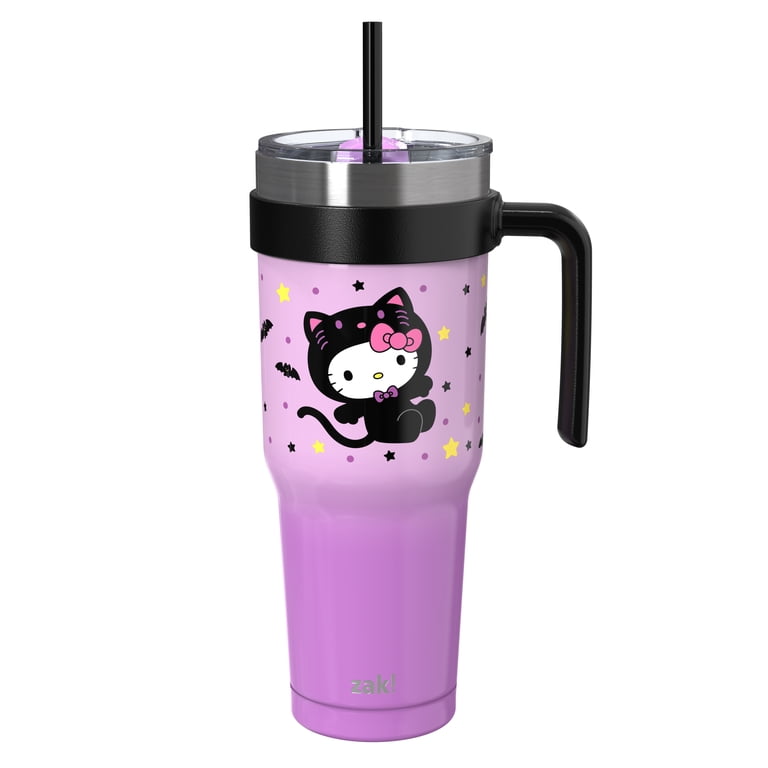 Zak Designs 40oz Hello Kitty Halloween Straw Handle Tumbler