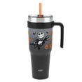 thumbnail image 1 of Zak Designs 40oz Nightmare Before Christmas Straw Handle Tumbler, Stainless Steel Vacuum Insulated Waverly Tumbler Featuring a Sliding Lid, 1 of 8