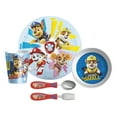 thumbnail image 1 of Zak Designs 5pcs Paw Patrol Kids Dinnerware Set Melamine Plate Bowl Tumbler Flatware Perfect for Kids, Skye, Marshall and Friends, 1 of 10
