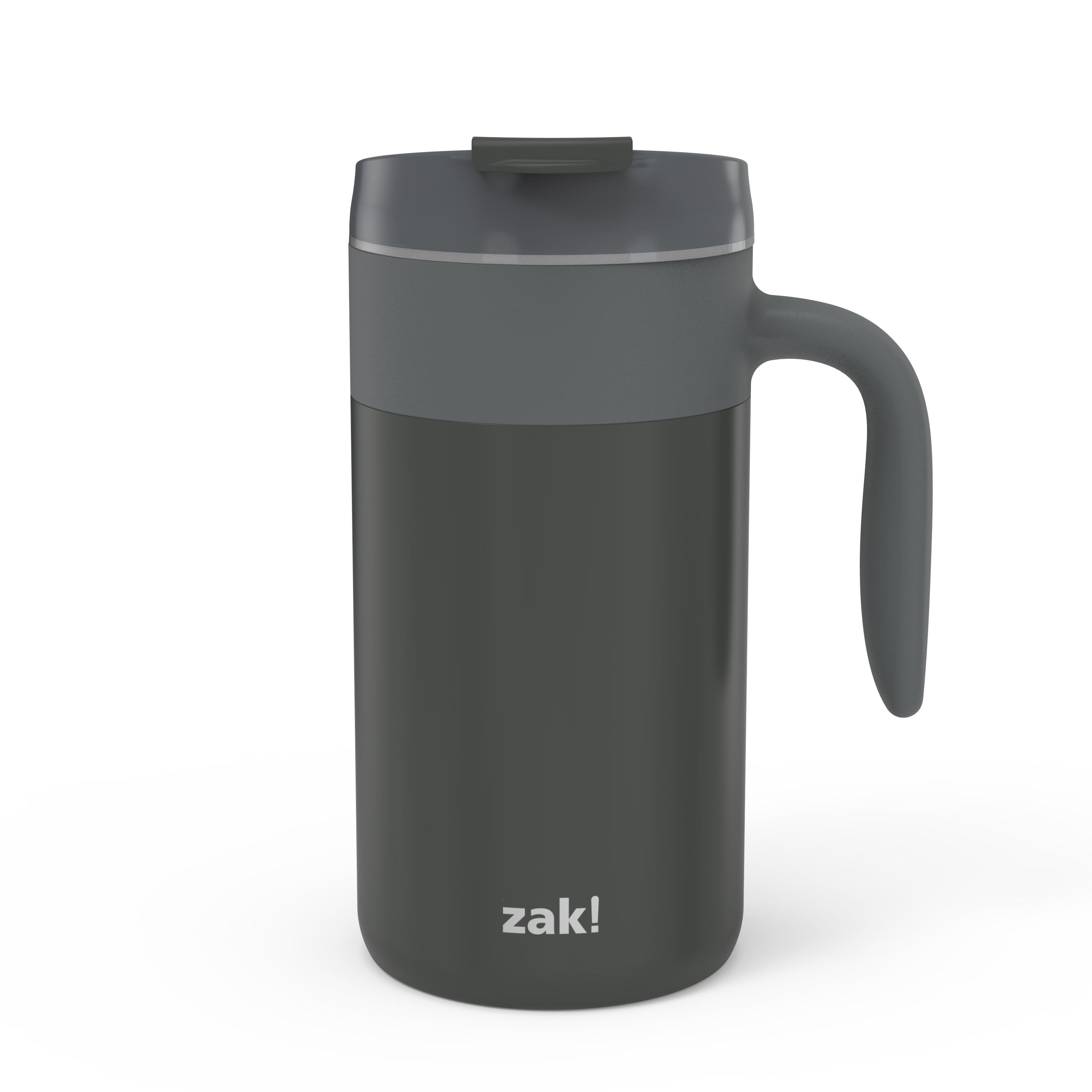 Zak Designs 19 oz Fractal Mule Mug Stainless Steel Vacuum Insulated with Lid for Cold Hot Drinks Outdoor Indoor, Size: 19 fl oz, Red