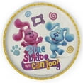 thumbnail image 1 of Zak Designs Blues Clues and You 8-inch Melamine Kids Plate with Rim, Blue and Friends, 1 of 2