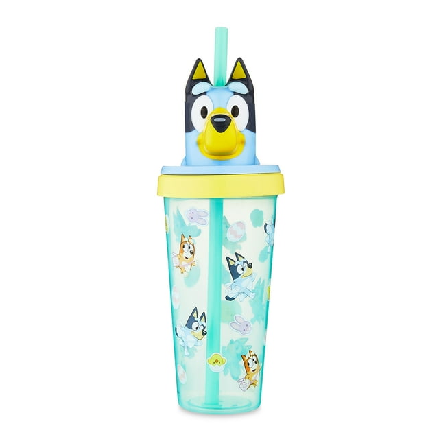 Zak Designs Bluey 18oz Super Sipper Easter Tumbler