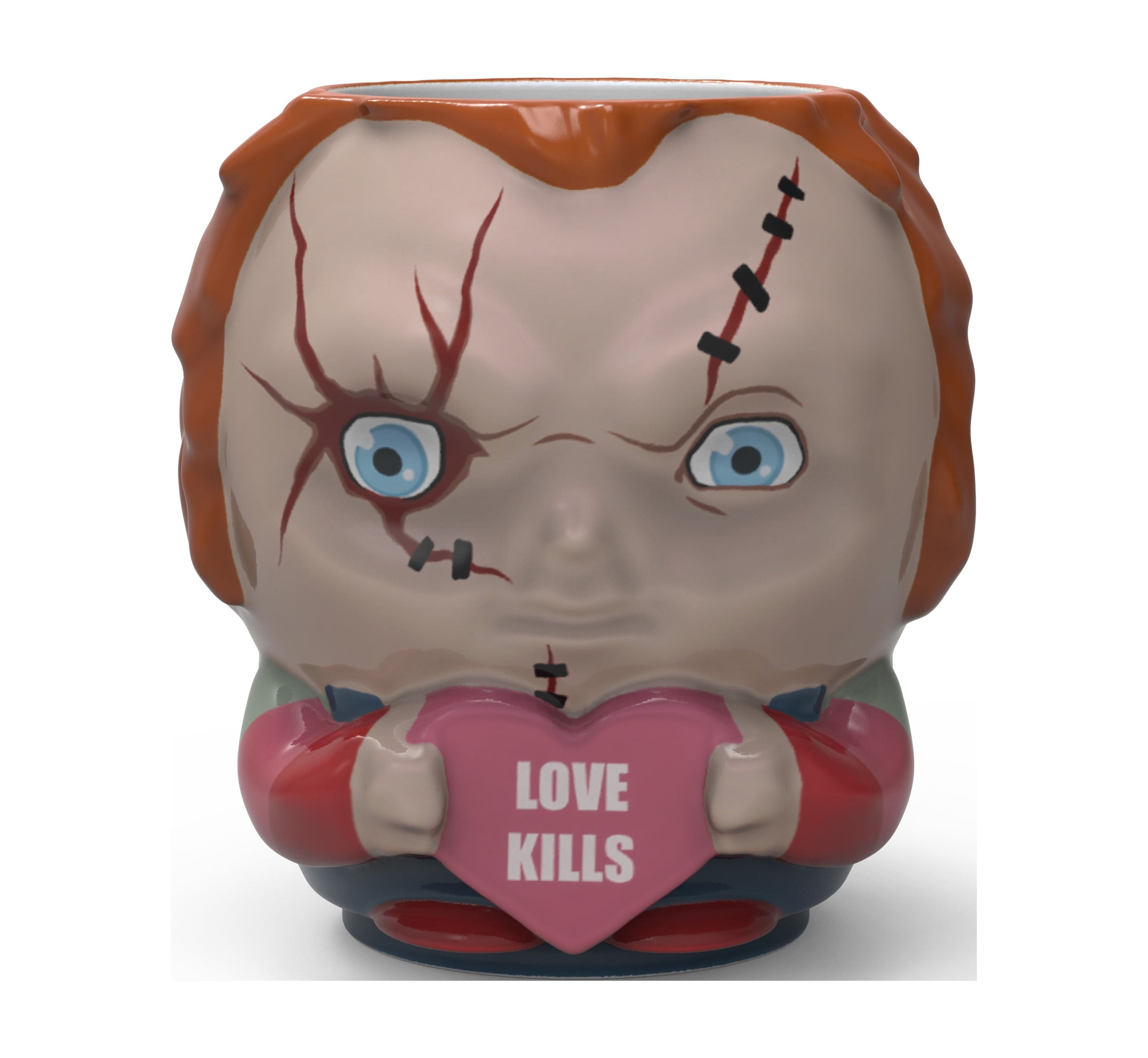 Zak Designs outlets Bride of Chucky Valentine Coffee Mugs