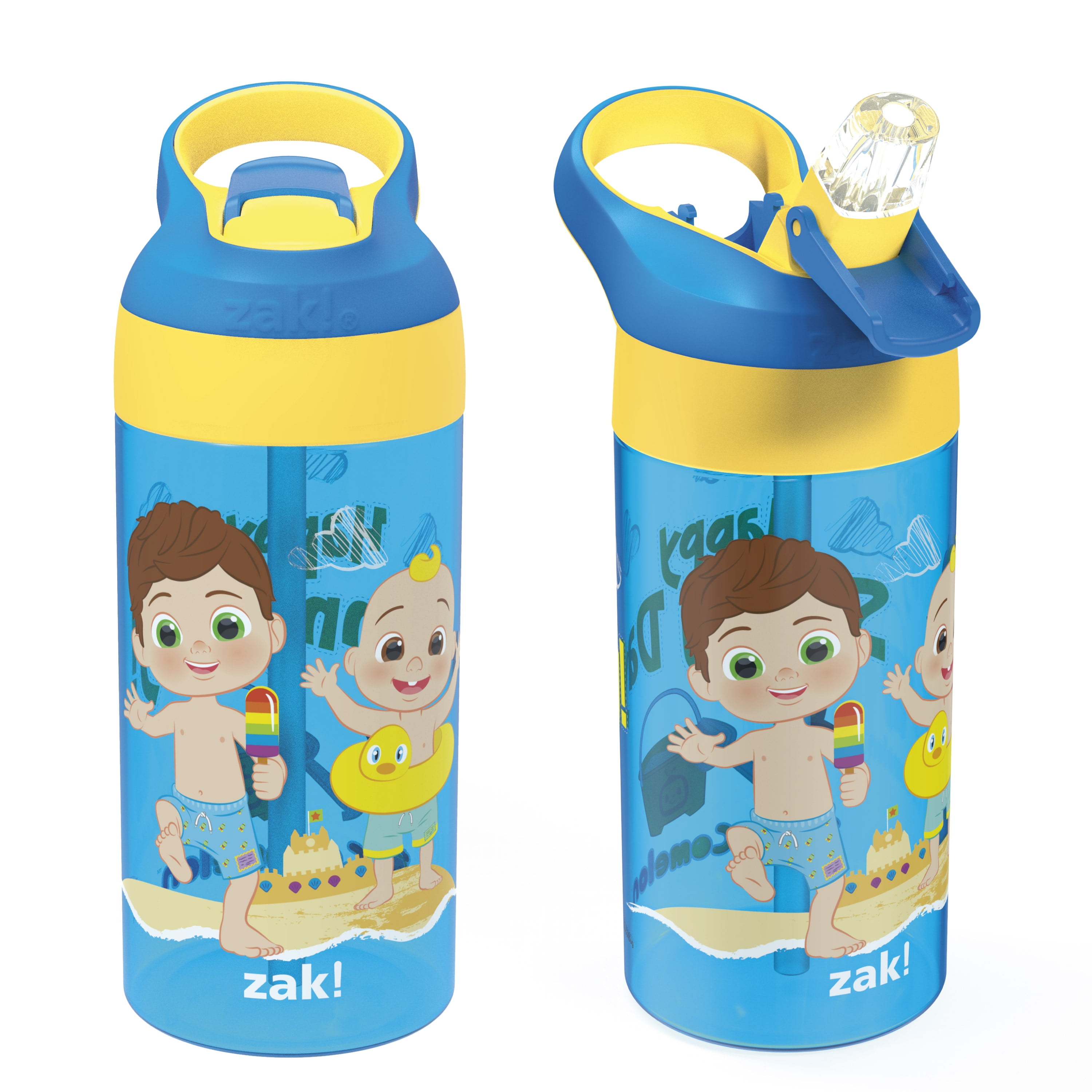  Zak Beacon Bottle Set Of 2, CoComelon - 16 Oz Each