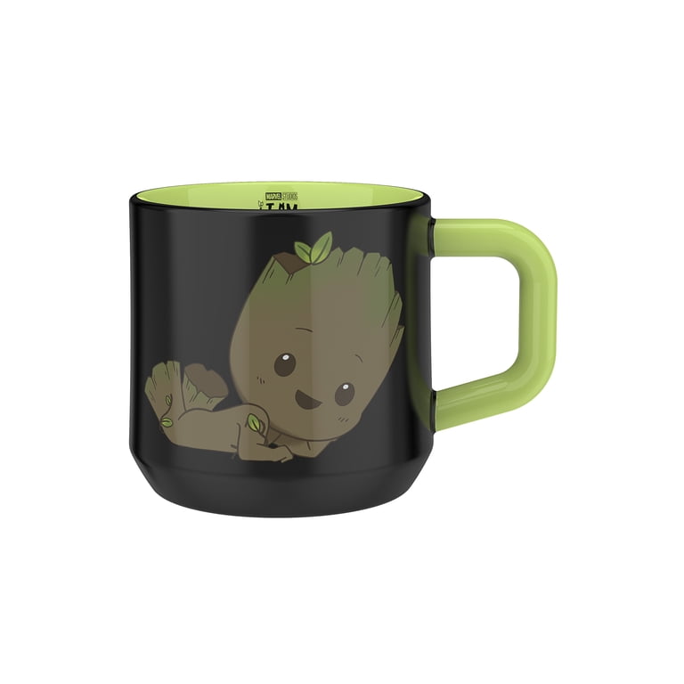 Zak Designs Color Change Baby Groot Mug, Groot
