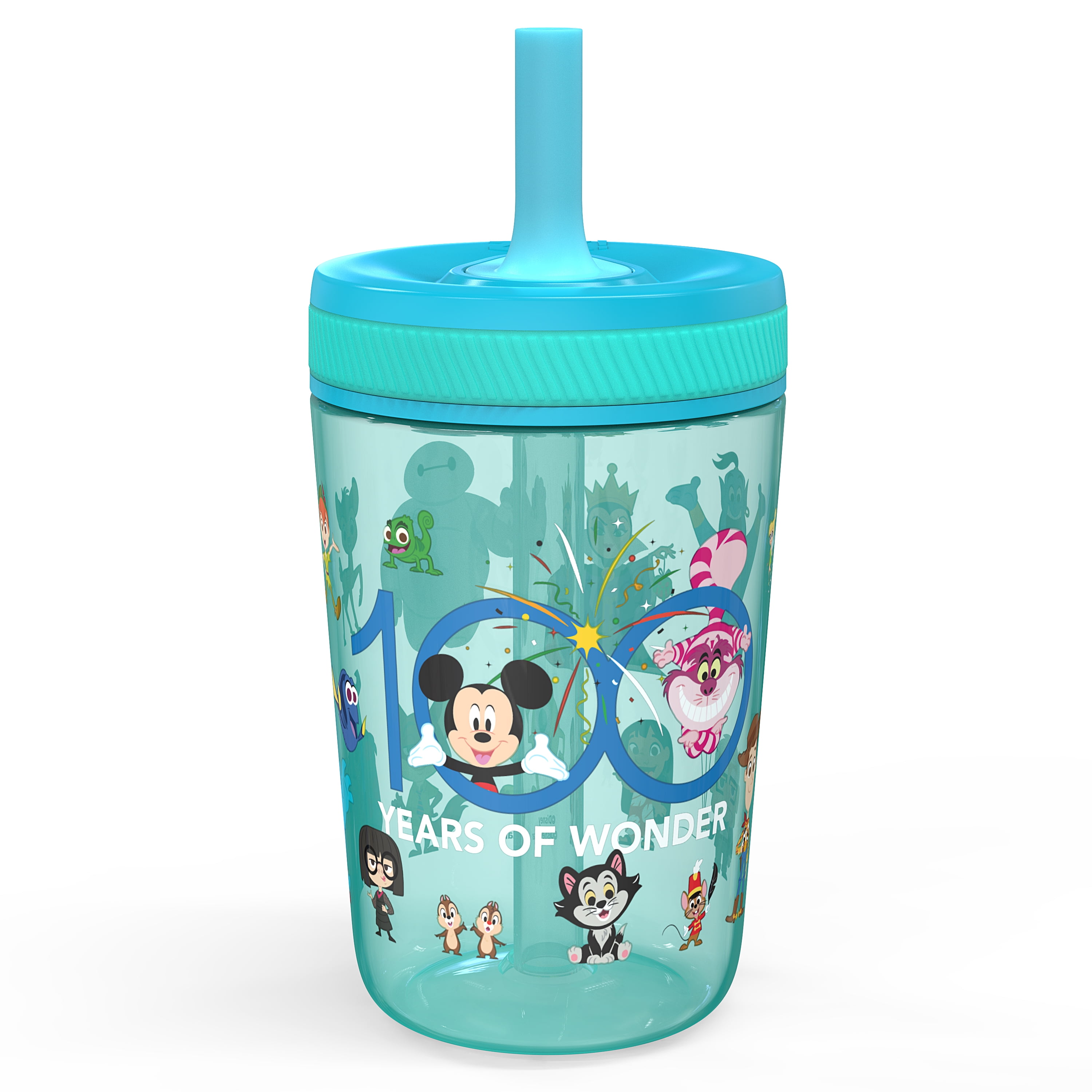 Vintage Disney Zak Designs Pocahontas Clear Plastic Lid Straw Cup
