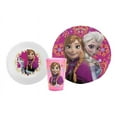 thumbnail image 1 of Zak Designs Disney Frozen Mealtime Set - Kids Dinnerware Set - Anna and Elsa, 1 of 4