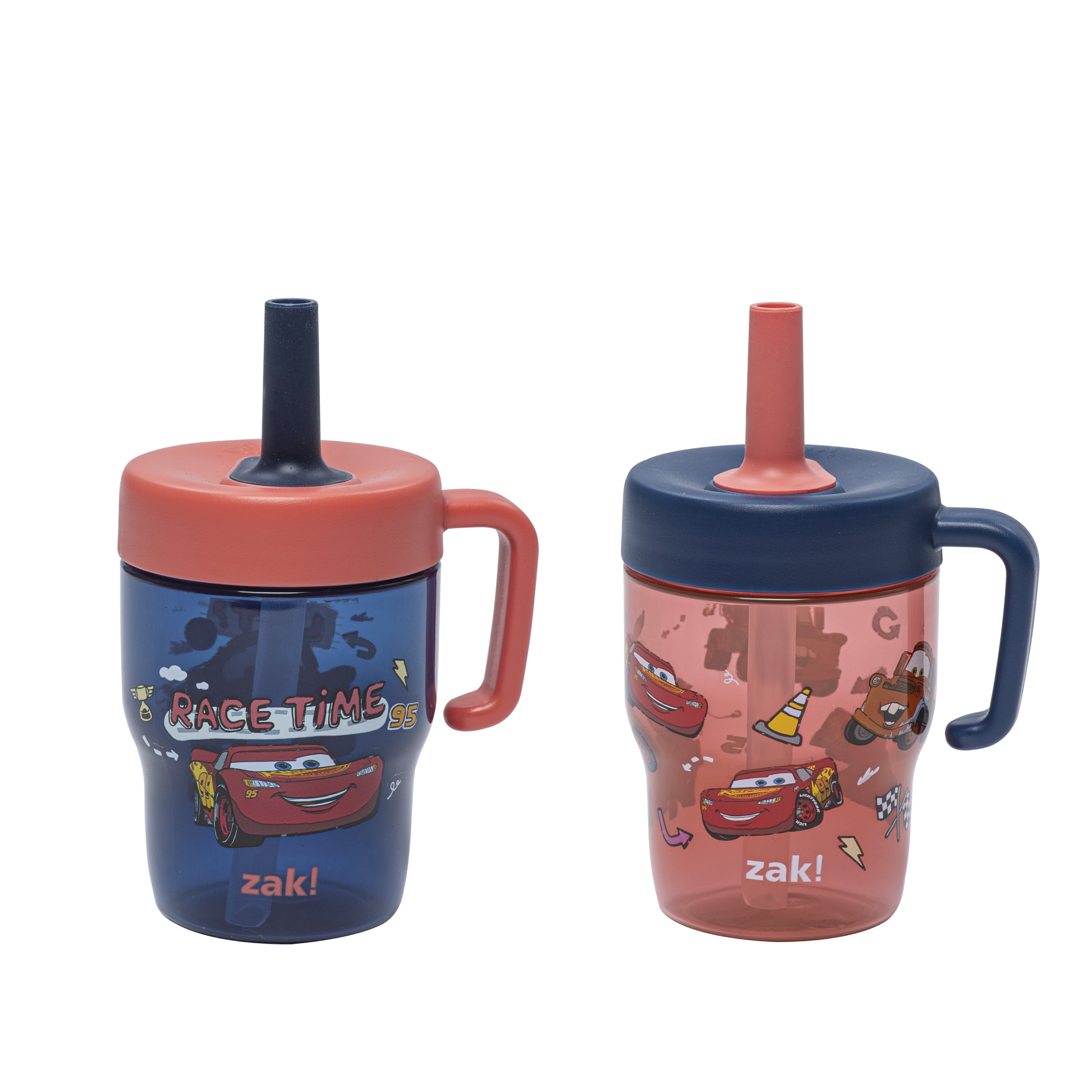 Zak Designs Disney Pixar Cars Capri Toddler Tumbler For Travel or