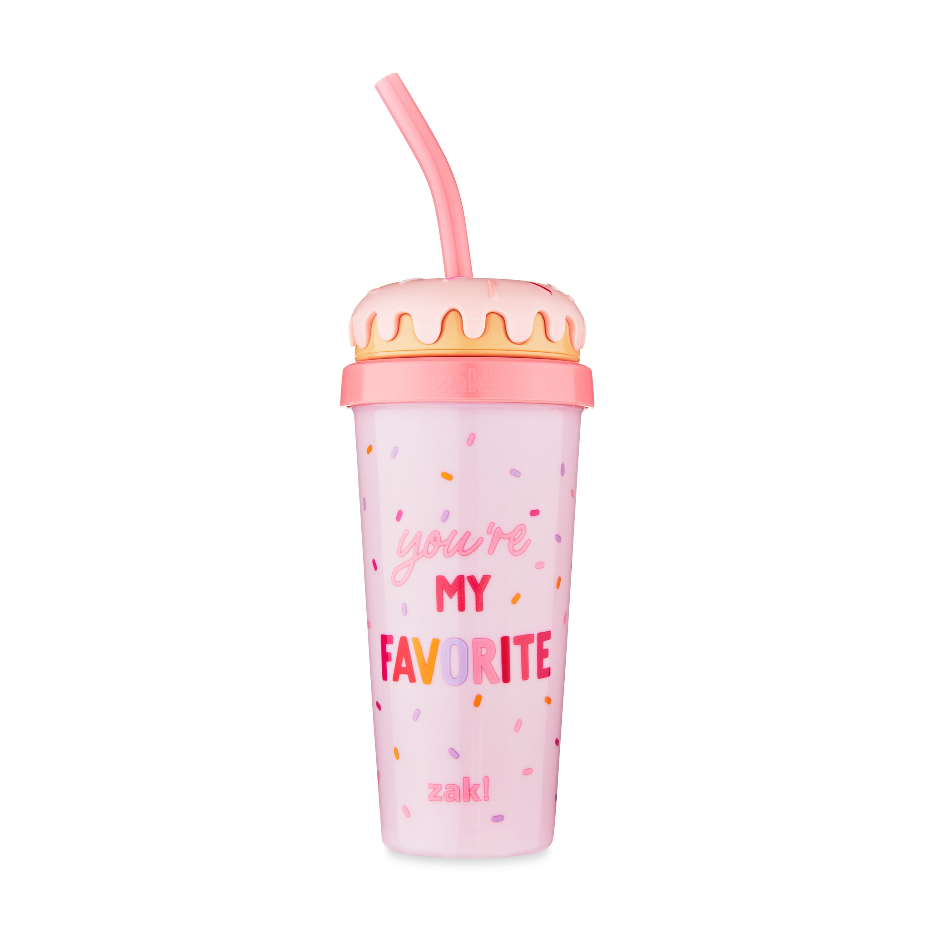 Zak Designs Donuts Color Change Plastic Tumbler