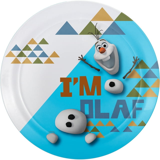 Zak Designs Frozen 6-Piece Dinnerware Set, Blue