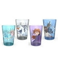 thumbnail image 1 of Zak Designs Frozen Kids 4-Piece 14.5 oz. Tumbler Set Durable Plastic Cups Fun Drinkware Nesting 4 pcs Set, Anna, Elsa and Friends, 1 of 3