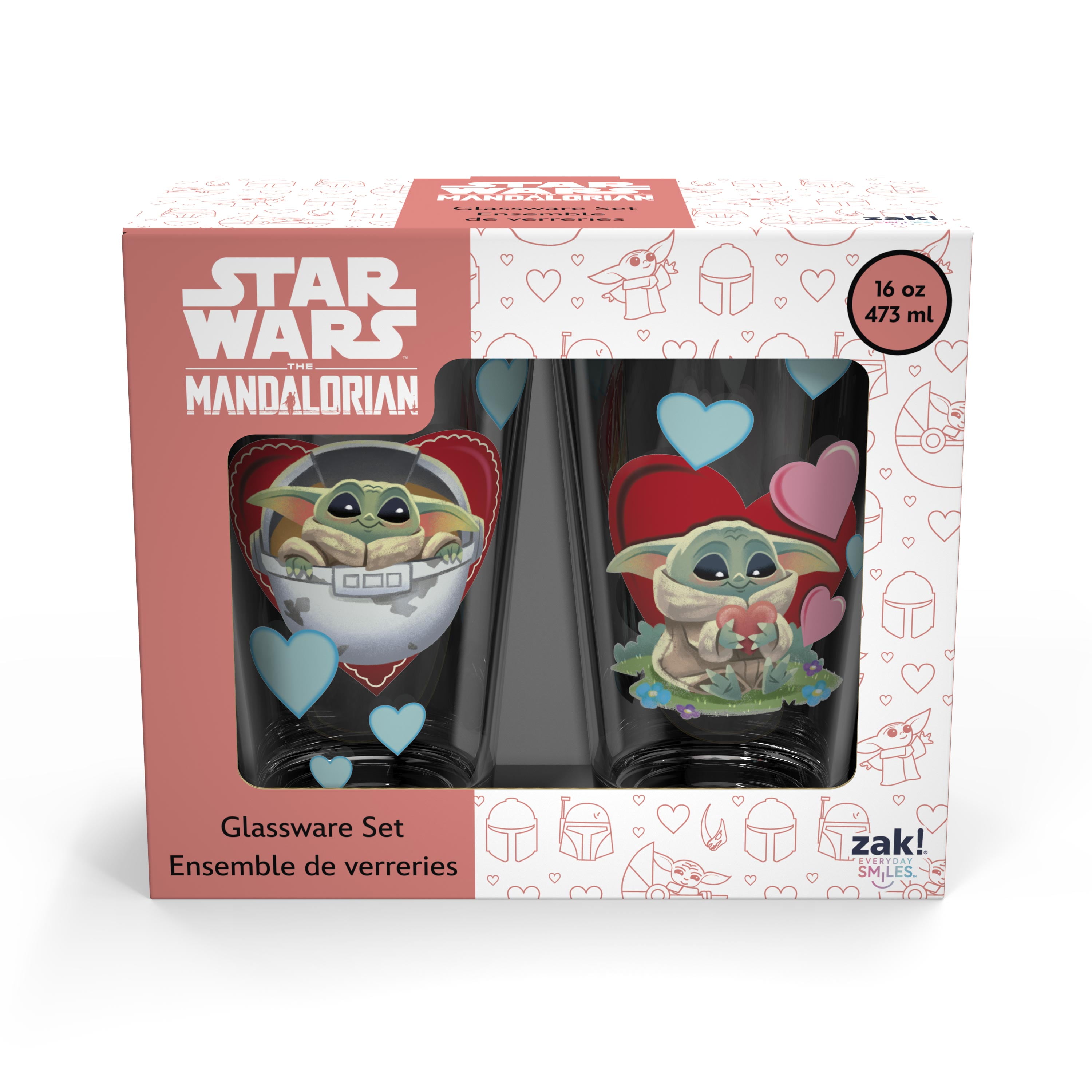 16 oz. Star Wars™ The Mandalorian™ Baby Yoda Reusable Plastic Favor Tumbler