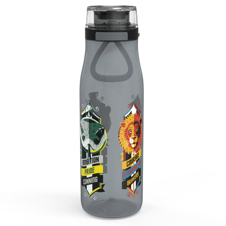 Zak Designs 20oz Stainless Steel Kids' Water Bottle with Antimicrobial Spout 'Harry Potter
